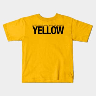 Yellow feeling Kids T-Shirt